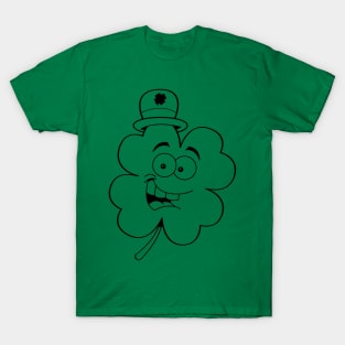 Funny Clover Leaf St Patricks Day T-Shirt